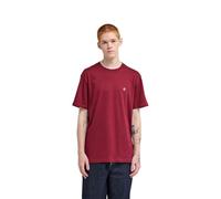 Element Top de Punto Manga Corta Icon Embroidery SS Hombre Rojo M