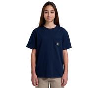 Element Icon Label - Camiseta de Manga Corta con Bolsillo - Niños 8-16 años - XL/16 - Azul