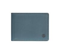 Element Icon Mini - Cartera pequeña y Resistente de Tres Pliegues - Unisex - Azul