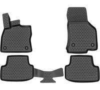 ELEMENT Juego de Alfombrillas de Goma 3D aptas para Volkswagen Tiguan Mk3 III | 2024 -> | 100% a Medida para Coche, Alfombrillas universales robustas, Alfombrillas de Goma para Coche, Color Negro