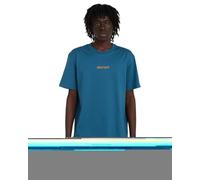 Element Lowcase BP - Camiseta de Manga Corta - Hombre - Azul