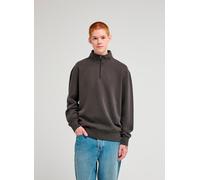 Element - Sudaderas - Lowcase Pigment Quarter Zip Sweatshirt Off Black - Talla L - Negro Negro L
