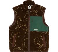 Element - Marcas - Lake Sherpa Vest Java Lines - Talla M - Marrón Marrón M