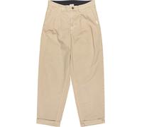 Element - Pantalones - Big Pleated Chino Humus - Talla 34 US - Beige Beige 34 US