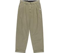 Element - Pantalones - Big Pleated Chino Kalamata - Talla 34 US - Caqui Caqui 34 US