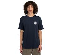 Camiseta Element Seal BP manga corta azul marino blanco - M