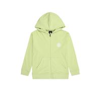ELEMENT Sudadera con cremallera deportiva 'SEAL BP' verde claro / blanco, Talla 140-146