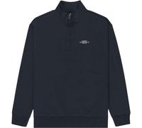 Element - Sudaderas - Element Co Quarter Zip Sweatshirt Eclipse Navy - Talla M - Azul marino Azul marino M
