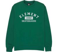 Element - Sudaderas - Home Team Crew Dark Green - Talla M - Verde Verde M