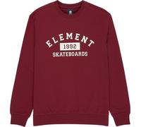 Element - Sudaderas - Home Team Crew Zinfandel - Talla L - Rojo Rojo L