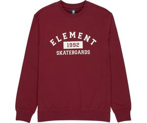 Element - Sudaderas - Home Team Crew Zinfandel - Talla L - Rojo Rojo L