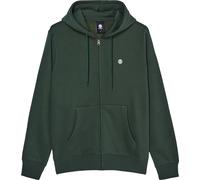 Element - Sudaderas - Icon Embroidery Zipped Sweatshirt Deep Forest - Talla L - Verde Verde L