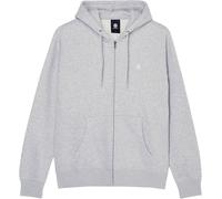 Element - Sudaderas - Icon Embroidery Zipped Sweatshirt Mid Grey Heather - Talla L - Gris Gris L