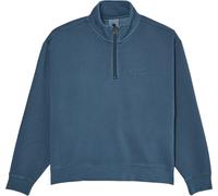Element - Sudaderas - Lowcase Pigment Quarter Zip Sweatshirt W Dark Slate para Mujer - Talla S - Gris Gris S
