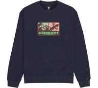 Element - Sudaderas - Memory Crew Eclipse Navy - Talla L - Azul marino Azul marino L