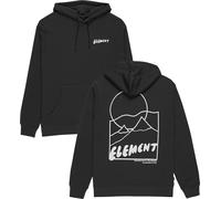Element - Sudaderas - Sunrise Hooded Sweatshirt Off Black - Talla M - Negro Negro M