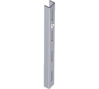 Element System 10000-00034 Soporte para estantes, Aluminio Blanco, 150cm