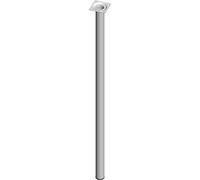 Element System 11100-00072 - Pie para muebles (70 cm), blanco, 1 unidad