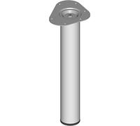 Element System 11102-00016 Pie para Muebles, Aluminio Blanco, 40 cm