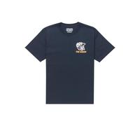 Element Timber Builder - Camiseta de Manga Corta - Hombre - L - Azul