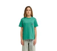 Element Top de Punto de Manga Corta Icon Label Pocket SS Y Niño 8-16 Años Verde