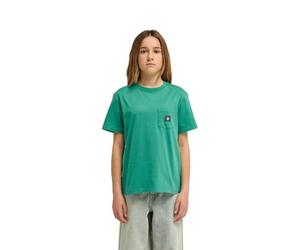 Element Top de Punto de Manga Corta Icon Label Pocket SS Y Niño 8-16 Años Verde