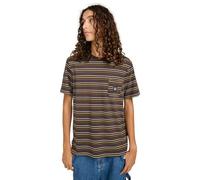 Element Top de Punto Manga Corta Icon Label Pocket SS Marrón XXL