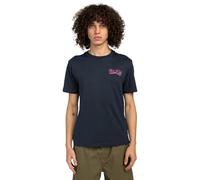 Element Wind Water Fire Earth - Camiseta de Manga Corta - Hombre - L - Azul