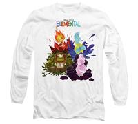 Elemental Camiseta de Ember Wade Gale Grouchwood Escena de Grupo para (TV14670)