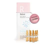 Elemental Care Ampollas Retinol 7x2ml - Sérum Facial Antiedad, Antimanchas e Iluminador con Aceites Naturales y Bidens Pilosa - Tratamiento Intensivo Antirugas e Hidratante Regenerador