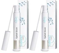Elemental Care Serum Pestañas Crecimiento y Cejas 3ml - Cresce Pestañas Visiblemente Furtes, Espessas y Largas con Acido Hialuronico, Vitamina E y Aloe Vera - Altamiente concentrados (Paquete de 2)