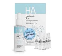 Elemental Care Set Facial Acido Hialuronico (+155% HIDRATACION en 1h) Dosis Alta - Serum Facial y Ampollas flash efecto lifing inmediato - Piel Joven y Rellena - Antiarrugas y Antimanchas