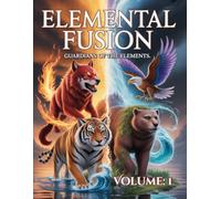 Elemental Fusion: Guardians of the Elements: Epic Fantasy Coloring Pages Featuring Fire, Water, Earth, and Air Guardians