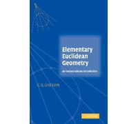 Elementary Euclidean Geometry – An Introduction – Tapa dura