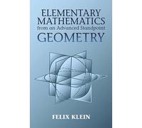 Elementary Mathmatics from an Advan (Dover Books on Mathematics)