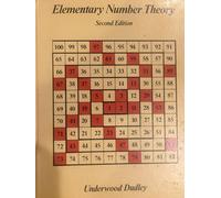 Elementary Number Theory (A series of books in the mathematical sciences)