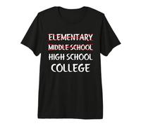 Elementary School Middle School 6th Grade Graduation 2026 Camiseta Premium