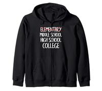 Elementary School tee Middle School tee 6th Grade Graduation Sudadera con Capucha