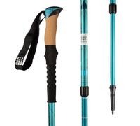 Elementerre Tramp 1.0 Infinite - Bastón telescópico Ajustable de 65 a 135 cm, Color Azul, Talla de 65 a 135 cm