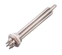 Elemento Calefactor 12v 24v 300W 600W SUS304 DN25 DC Inmersión Agua Solar/calentador Tubular Eléctrico Piezas De Calentador De Agua Eléctrico(Npt,DC 24V_600W)