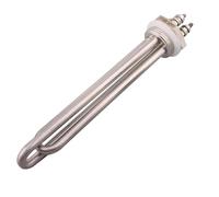 Elemento calefactor Calentador de agua de CC de 48 V, 3000 W/1200 W/1500 W, DN25, elemento calefactor de inmersión, 1" BSP, calentador eléctrico tubular SUS304(1200w)