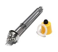Elemento Calefactor Compatible Con LJXH. Abrazadera De 2" For Destiladores De Agua O Equipos De Elaboración De Cerveza Domésticos.(3 pcs,380V_3KW 190L 304SS)
