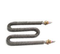 Elemento Calefactor Con Aletas For Aire, Tipo WM, Tubo De Calor Tubular M18*25, 110 V, 220 V, 1500 W, 2000 W, 2500 W, 3000 W Y 3500 W.(Copper,1.5KW 250mm 300mmL)