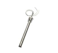 Elemento calefactor de cartucho, cartucho calefactor de rosca de 16 mm Dia 100 ~ 200 mm DN20/25 mm, varilla de acero inoxidable 201 con tuerca 300 W/500 W/800 W/1000 W (16,110 V-300 W, 16 x 100 mm)