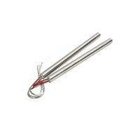 Elemento calefactor de cassette, 2 uds. 25 mm 320~360 mm 316SUS tubo de calentamiento tubular casete radiador 110 V/220 V/380 V 3250 W/3450 W/3500 W/3550 W Elemento eléctrico (110 V, 3550 W 5 x 350 cm