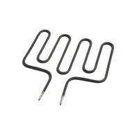 Elemento calefactor de horno eléctrico de acero inoxidable de 220V, calentador de aire Tubular verde de 1450W 1800W 4U for olla de parrilla de pescado(1450w)