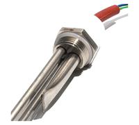 elemento calefactor de inmersión en agua Calentador solar de agua instantáneo tubular de 1,5 W, 2 kW o 3 kW con vaso, rosca de 1" (32 mm), 220 V CA, 290 mm, 3 cables.(2KW 290mm)