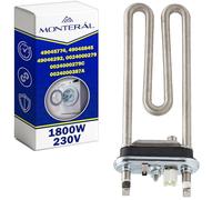 Elemento Calefactor Lavadora 1800W para Candy 49045774 49045845 49046292