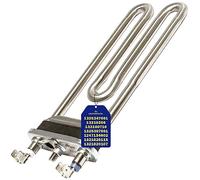 Elemento Calefactor Lavadora 1950W 230V 260mm 1325347001 para Electrolux | Garantía de 10 Años - MONTERAL