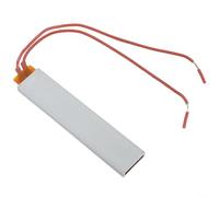 Elemento calefactor PTC, 100x21x5mm 220V Placa de cerámica 60-270℃ Temperatura constante Calentador de aire Termistor Plata para uso personal industrial (220V 270℃)